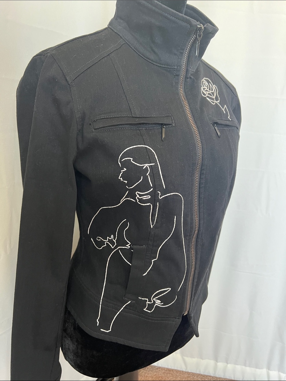 White House Black Market 35th
Anniversary Embroider Jacket - Picture 4 of 8